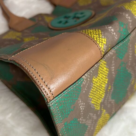 💯Authentic Tory Burch Ela Tote Multi Color🍀 - Picture 14 of 16